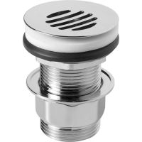 Villeroy & Boch Аксессуары Незапираемый донный клапан с решеткой, 73 x 174 x 51 mm, Хромированный 87985061