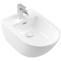 Villeroy & Boch Subway 3.0 Биде, настенный, 375 x 560 mm, Stone White CeramicPlus 447000RW