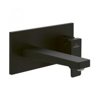 Смеситель Villeroy & Boch Architectura Square TVW125003000K5 для раковины, черный матовый TVW125003000K5