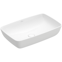 Villeroy & Boch Artis Раковина для установки на столешницу, 580 x 385 x 130 mm, Альпийский белый, без перелива, нешлифованный 41725801