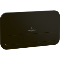 Клавиша (кнопка) смыва Villeroy & Boch ViConnect матовый черный 922490AN