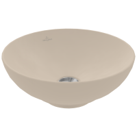 Раковина накладная Villeroy & Boch Loop&Friends 38 x 38 см Almond CeramicPlus 4A4500AM