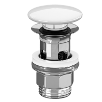 Villeroy & Boch Аксессуары Нажимной донный клапан с керамической крышкой, 100 x 135 x 69,5 mm, Graphite CeramicPlus 8L0334i4