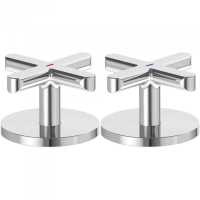 Комплект ручек Villeroy & Boch Dawn TVW10613015361 для смесителя, хром TVW10613015361