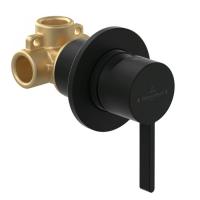 Смеситель Villeroy & Boch Dawn TVS106002000K5 для душа, черный матовый TVS106002000K5