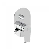 Смеситель для душа встраиваемый на 2 выхода Villeroy & Boch Liberty однорычажный TVS10700200061