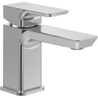 Villeroy & Boch Subway 3.0 Смеситель для раковины однорычажный с комплектом слива со стяжкой, Хром TVW11200100061
