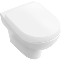 Чаша для унитаза подвесного Villeroy & Boch My Nature 561010R1 белый альпин CeramicPlus 561010R1