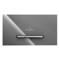 Villeroy & Boch ViConnect Системы ИНСТАЛЛЯЦИИ Kлавиша смыва viconnect, Смыв с 2 объемами, Glass Glossy Grey 922160RA