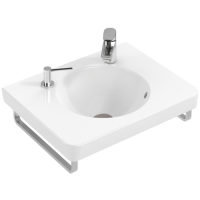 Villeroy & Boch Аксессуары Держатель для полотенец, 20 x 399 x 75 mm, нержавеющая сталь полированная 929640D7