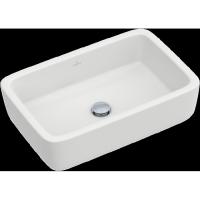Villeroy & Boch Architectura Раковина для установки на столешницу, 600 x 400 x 170 mm, Альпийский белый, без перелива, нешлифованный 41276101