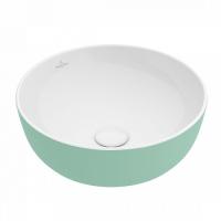 Раковина Villeroy & Boch Artis 417943BCW3 43х43 см, Mint мятный