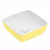 Раковина Villeroy & Boch Artis 417841BCT3 41х41 см, Macaroon желтый