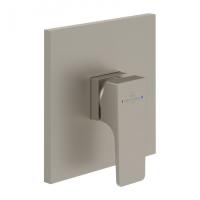 Смеситель Villeroy & Boch Architectura Square TVS12500200064 для душа, никель сатинированный TVS12500200064