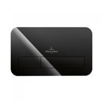 Клавиша (кнопка) смыва Villeroy & Boch ViConnect стеклянная, цвет глянцевый черный 922400RB