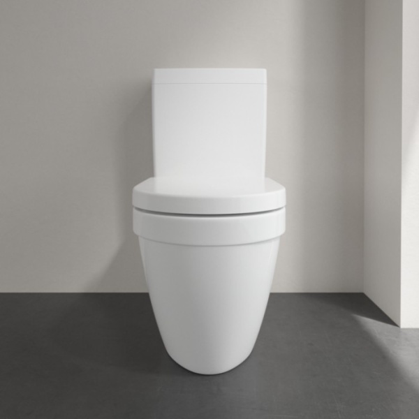 Villeroy & Boch Architectura Унитаз-компакт с открытым смывным краем, напольный, с DirectFlush, Альпийский белый 5691R001