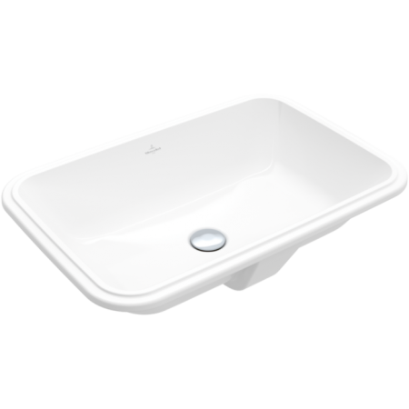 Villeroy & Boch Architectura Раковина для установки под столешницу, 620 x 420 x 180 mm, Альпийский белый, с переливом, нешлифованный, 5A776001