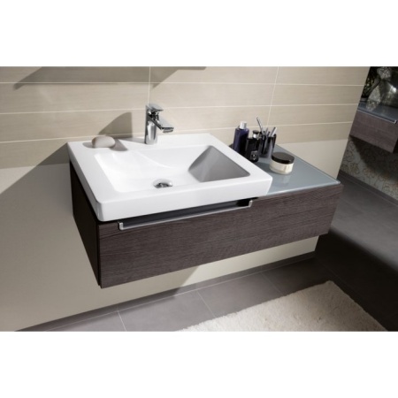 Villeroy & Boch Subway 2.0 Pаковина, 600 x 470 x 150 mm, Альпийский белый, с переливом, нешлифованный 7113F001