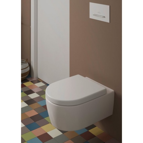 Villeroy & Boch Avento Комбинированная упаковка, настенный, с DirectFlush, Альпийский белый 5656HR01