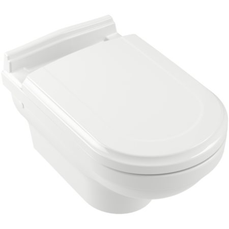 Унитаз подвесной (без сиденья) Villeroy & Boch Hommage CeramicPlus 6661B0R1