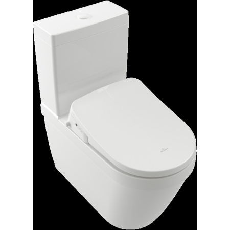 Villeroy & Boch Architectura Унитаз-компакт с открытым смывным краем, напольный, с DirectFlush, Альпийский белый 5691R001