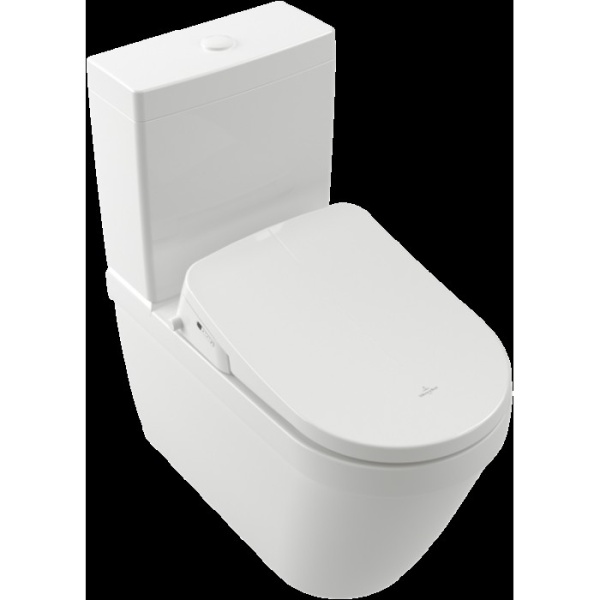 Villeroy & Boch Architectura Унитаз-компакт с открытым смывным краем, напольный, с DirectFlush, Альпийский белый 5691R001