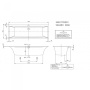 Ванна Villeroy & Boch Squaro Edge 12 170 x 75 см квариловая UBQ170SQE2DV-01