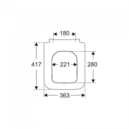 Сиденье для унитаза Villeroy & Boch Finion с крышкой SoftClosing QuickRelease 9M88S1R1