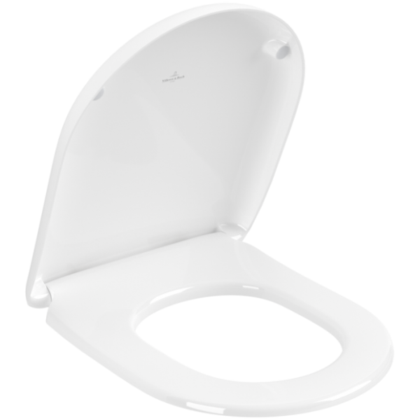 Villeroy & Boch Antao Сиденье с крышкой для унитаза, с функцией автоматического опускания (SoftClosing), со снимаемым сиденьем (QuickRelease), Альпийский белый 8M67S1R1