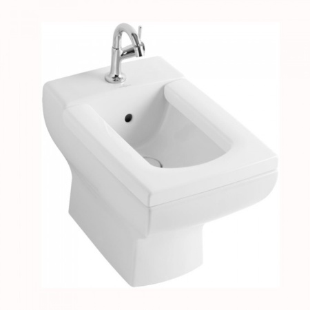Биде напольное Villeroy & Boch La Belle Plus 544700R2 star white/ceramic plus 544700R2