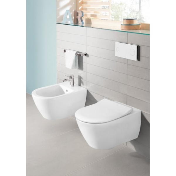 Villeroy & Boch Subway 2.0 Комбинированная упаковка, настенный, с DirectFlush, Альпийский белый 5614R201