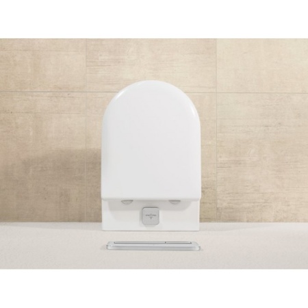 Сиденье для унитаза SlimSeat Villeroy & Boch Subway 2.0 с крышкой SoftClosing QuickRelease 9M78S101