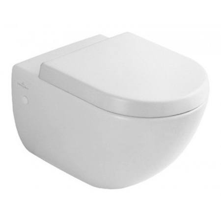 Чаша для унитаза подвесного Villeroy & Boch Subway 660010R1 альпийский белый CeramicPlus 660010R1