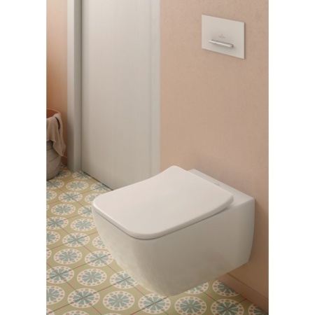 Сиденье для унитаза SlimSeat-Wrapover Villeroy & Boch Venticello с крышкой SoftClosing QuickRelease 9M79S101