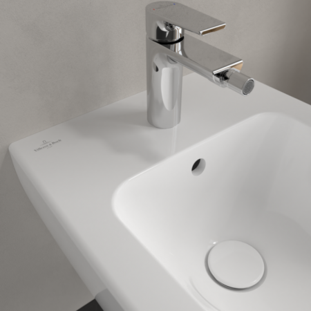 Биде Villeroy & Boch Subway 2.0 подвесное Альпийский белый CeramicPlus 540000R1