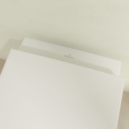 Villeroy & Boch Subway 2.0 Унитаз с открытым смывным краем Compact, настенный, Альпийский белый CeramicPlus 5606R0R1