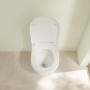 Villeroy & Boch Subway 3.0 Унитаз с открытым смывным краем, напольный, с TwistFlush, Stone White CeramicPlus 4671T0RW