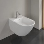 Villeroy & Boch Subway 3.0 Биде, настенный, 375 x 560 mm, Stone White CeramicPlus 447000RW