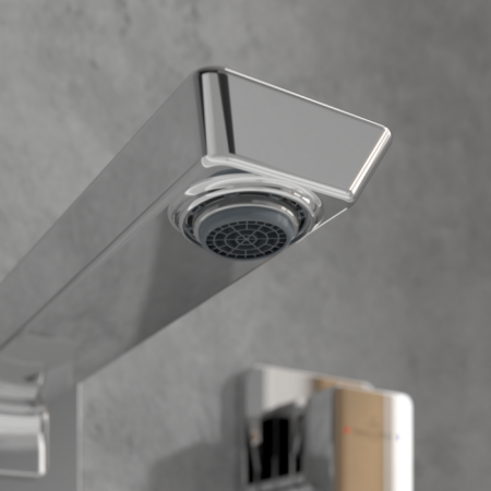 Villeroy & Boch Subway 3.0 Смеситель для раковины однорычажный без Выдвижной механизм слива, Хром TVW11200700061