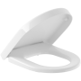 Villeroy & Boch Subway 2.0 Сиденье с крышкой для унитаза с короткой базой, с функцией автоматического опускания (SoftClosing), со снимаемым сиденьем (QuickRelease), Альпийский белый 9M69S101