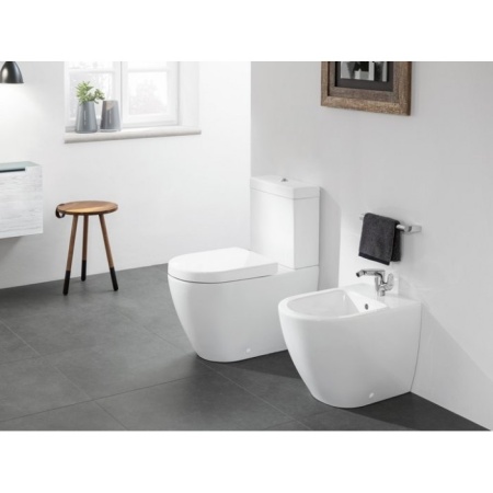 Сиденье для унитаза Villeroy & Boch Subway 2.0 с крышкой SoftClosing QuickRelease 9M68S101