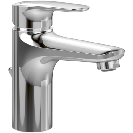 Villeroy & Boch O.novo Start Смеситель для раковины однорычажный с комплектом слива со стяжкой, Хром TVW10510111061