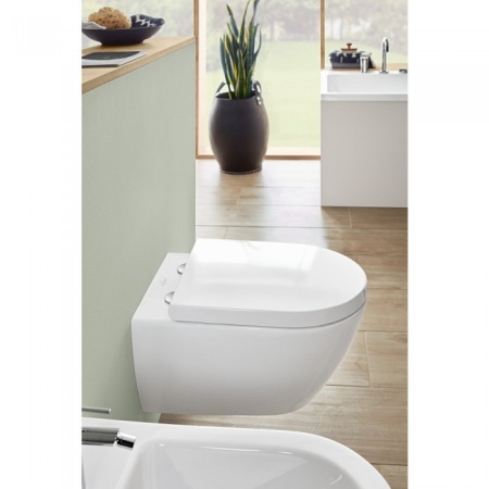 Унитаз безободковый подвесной (без сиденья) Villeroy & Boch Subway 2.0 5614R001P