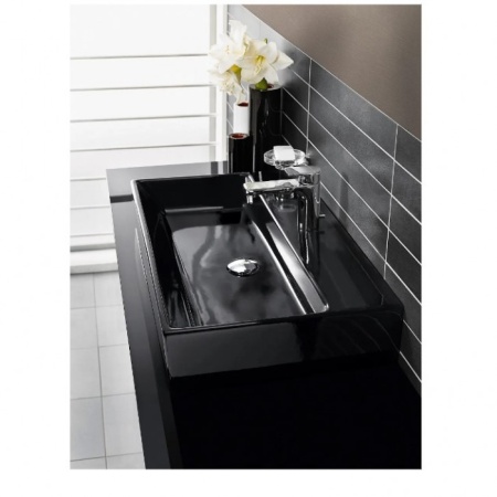 Раковина Villeroy & Boch Memento 51338GS0 80 см Glossy Black 51338GS0