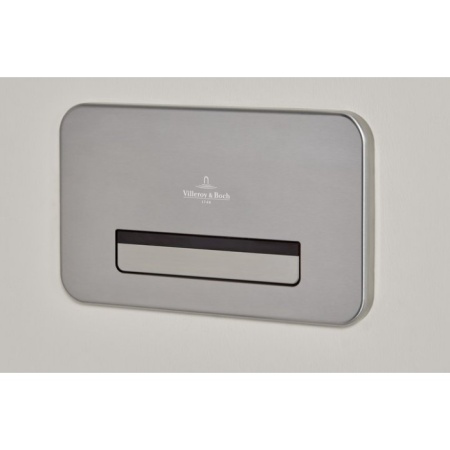 Клавиша (кнопка) смыва Villeroy & Boch ViConnect нержавеющая сталь 922311LC