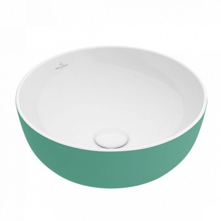 Раковина Villeroy & Boch Artis 417943BCW4 43х43 см, Sencha зеленый чай