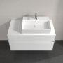 Villeroy & Boch Collaro Тумба под раковину, с подсветкой, 2 выдвижных ящика, 1000 x 548 x 500 mm, Glossy White / Glossy White C127B0DH