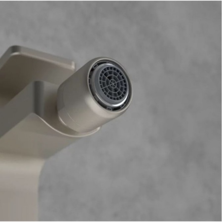 Смеситель Villeroy & Boch Architectura Square TVB12500100064 для биде, никель сатинированный TVB12500100064