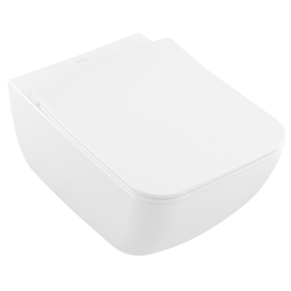 Сиденье для унитаза SlimSeat-Sandwich Villeroy & Boch Venticello с крышкой SoftClosing QuickRelease 9M80S101