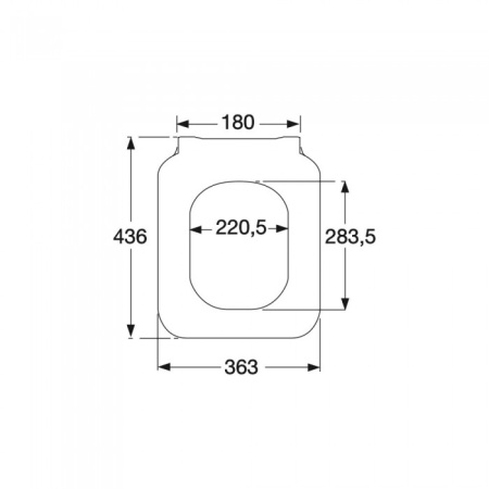 Сиденье для унитаза SlimSeat-Wrapover Villeroy & Boch Venticello с крышкой SoftClosing QuickRelease 9M79S101
